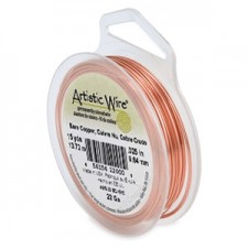 22 gauge Artistic Wire - Bare copper